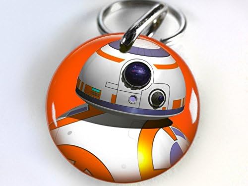 Pet ID Tags Dog Tags Star Wars BB8 (Medium 1.25")