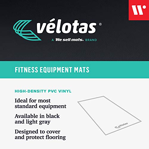 Velotas High Density Personal Fitness Equipment Mats, Protective