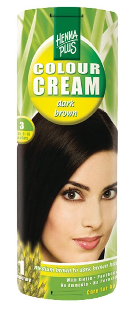 Hennaplus Colour Cream Dark Brown 3