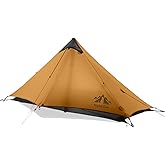 Night Cat Ultralight Tent 1 Person for Professional Backpacker Hiker 2 LBS Only Lanshan Backpacking Bivvy Ground Tent Heavy R