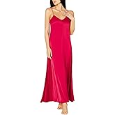 Lonxu Women’s Formal Dress Silk Satin Bridesmaid Dresses Sexy Bodycon Wedding Cocktail Party Guest Maxi Dress