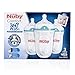 Nuby 3 Piece Comfort 360 Bottle, Transparent, 9 Oz, 3 Count