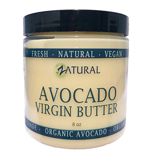 Avocado Butter-100% raw ingredients-Only 2 ingredients-No artificial ingredients added- (8 Ounce)