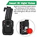 Powpro Podv PP-WV8 1080P Waterproof GPS Police Body Worn Camera Night Vision Wearable DVR Mini Body Camera with PPT(Walkie Talkie)