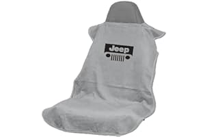 Seat Armour SA100JEPGG Grey 'Jeep with Grille' Seat Protector Towel