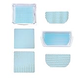 Fridge Coaster Pack Set, Blue