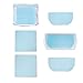 Fridge Coaster Pack Set, Blue