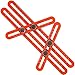 Angler Ruler Template Tool, Universal Angle Measurement Finder, Metal Premium Multi Angulizer for Any Angle, Artistic Tradesman Company