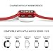 KEASDN Compatible with Apple Watch Band with Case 38mm 42mm, Silicone Sport iWatch Band with Shock-Proof Case Compatible with Apple Watch Series 3/2/1 Sport and Edition