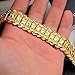 OVERMAL Fashion Jewelry Wholesale Fashion Jewelry Plated 18K Gold Men's Gold Bracelet