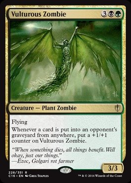 Magic: the Gathering - Vulturous Zombie (228/351) - Commander 2016