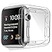 Apple Watch 1 Case 38mm, Toeoe Exact Fit Soft TPU Protective 0.3mm Ultra-Thin Full Cover for Apple Watch 1 38mm