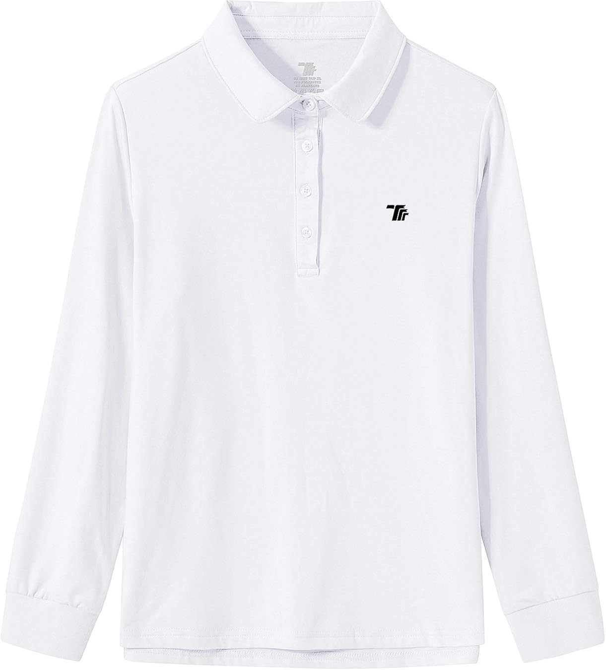 Women's Golf Polo Shirts Long Sleeve Slim Fit Athletic Shirts Cotton Fleece Warm Sports Tops for Tennis Work Business: Clothing