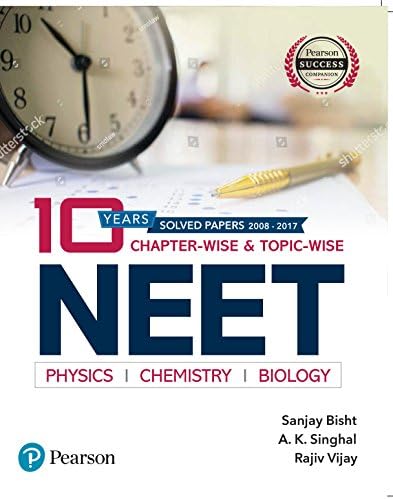 10 Years Chapter-Wise Papers For Neet Paperback – 2018