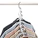 Wonder Hanger Platinum, Space-Saving Closet Organizers, 4 Pack, Chrome