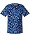 Everyday Scrubs Signature by Dickies Men's V-Neck Camo Print Scrub Top