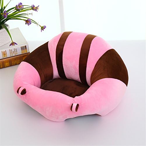 RANDER Infant Chair Support Sofa Baby Protective Chair Baby Learns to Sit in Safety Seats (Pink)