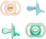 Tommee Tippee Ultra-Light StayPut Day and Night Dummies 0-6m 4-Pack