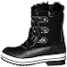 Polar Products Womens Snow Boot Quilted Short Winter Snow Rain Warm Waterproof Boots