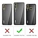 TNSO Case for Huawei P20 Pro, Black TPU Phone Case Matte Finish Slim Profile Phone Cover Compatible with Huawei P20 Pro