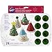Wilton 24-Cavity Christmas Cone Bite-Size Silicone Treat Mold