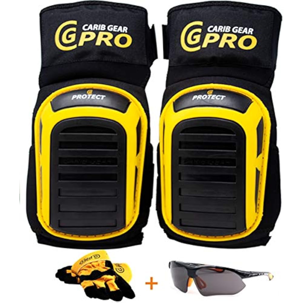 Knee Pads For Work Heavy Duty Gel Construction KneePads Gardening Best