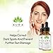 Vitamin C Serum for Face - Dark Spot Corrector for Face by Aura Organics - Anti Aging Serum with Hyaluronic Acid, Niacinamide, Vitamin E, Ferulic Acid & Aloe. Great for Day and Night!