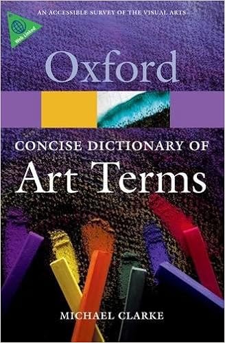 Oxford dictionary of art terms