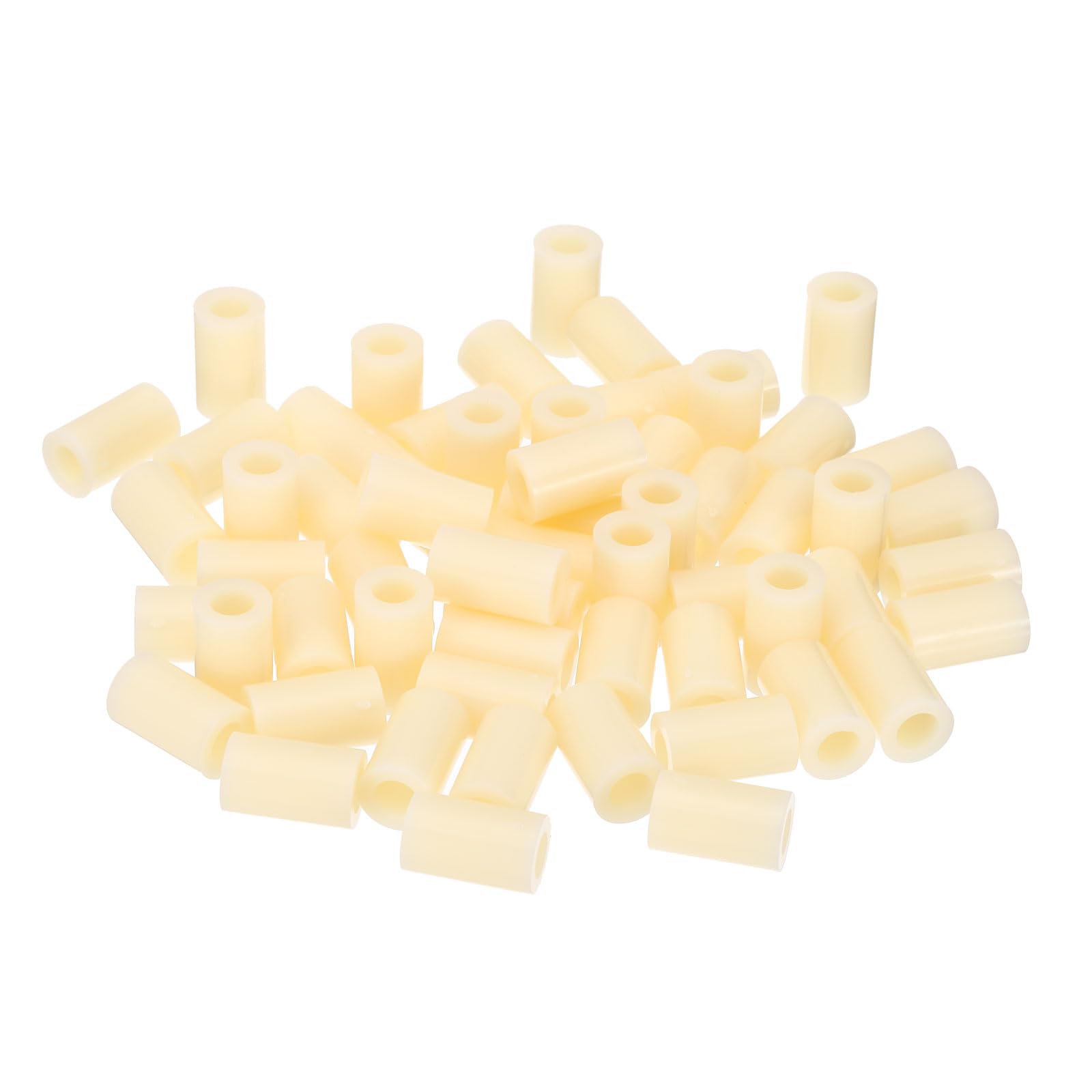PATIKIL M6 Round Spacer Washer Set, 60 Pcs ABS Plastic Spacer Washer 6.2mm ID, 11mm OD, 18mm Length for M6 Screws — image 1