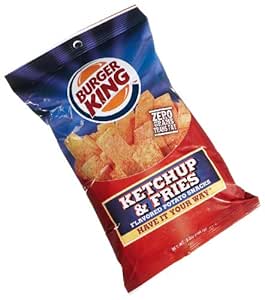 Amazon.com : Burger King Ketchup & Fries Potato Snacks, 5.5-Ounce Bags ...