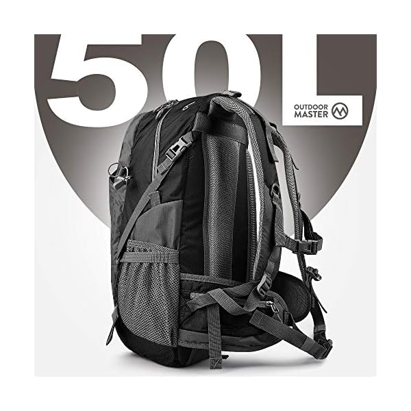 outdoormaster hiking backpack 50l