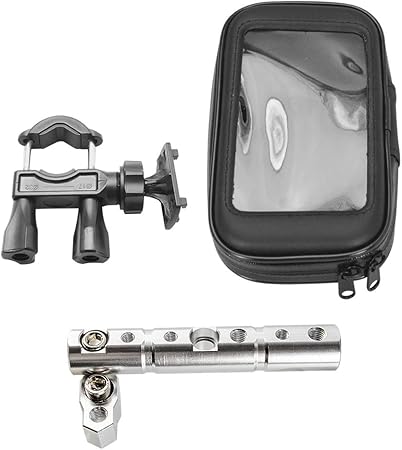 Amazon スカイウェイブ400 スカイウェイブ650等に バイク用スマホホルダー クランプバーセット シルバー Lサイズ 外寸約10 5 18 0cm マウントステー ホルダー 車 バイク Amazon スカイウェイブ400 スカイウェイブ650等に バイク用スマホホルダー クランプバーセット シルバー Lサイズ 外寸約10 5 18 0cm マウントステー ホルダー 車 バイク