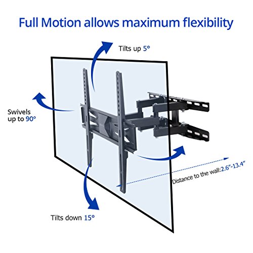 Fleximounts-A22-full-motion-articulating-TV-wall-mount-tilt-swivel-bracket-fit-for-32-55
