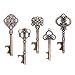 50 Key Bottle Openers, Assorted Vintage Skeleton Keys, Wedding Party Favors (50, Antique Copper)