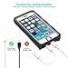 OTBBA iPhone 6/6s Waterproof Case, Sandproof IP68 Certified with Touch ID Shockproof Snowproof Full Body Cover for iPhone 6/6s (Black)