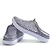 welltree Women's Lightweight Mesh Clog Quick Drying Garden Shoes Grey 8.5 B(M) US Women / 39