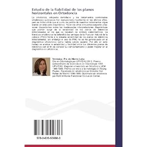 Estudio de la fiabilidad de los planos horizontales en Ortodoncia: Planos intracraneales y PNC (Spanish Edition)