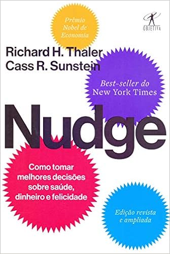 Livro 'Nudge' por Richard H. Thaler e Cass R. Sunstein
