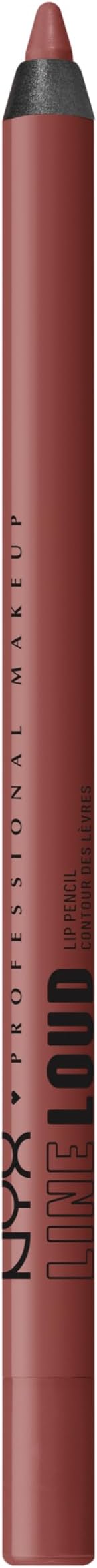 NYX Matte Lip Liner Line Loud 12 On A Mission - Long Lasting Waterproof