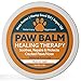 Skin Soother Healing Paw Balm - for Dogs and Cats , Calms Skin Irritations, Hot Spots & Wounds, Natural Paw Cream Butter Balm for Dogs Paw & Nose - Ideal for All Extreme Hot & Cold Weather Conditions!