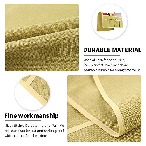 image for Joywell Sofa Armrest Organizer, Couch Arm Chair Caddy with 6 Pockets f