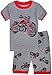 shelry Boys Pajamas Motorcycle Cotton Kids Clothes Short Sets Size 4Y