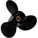 YOUNG PROPS 14 1/2x 19 Boat Propeller for Johnson Evinrude135-300HP 15Tooth | Replace OEM#765188 Aluminum Outboard Boat Propeller for BRP Johnson Evinrude OMC SternDrive 135-300HP 14.5dia x 19 Pitch