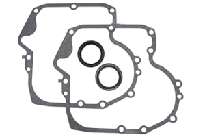 Huthbrother 2* Pack 697110 Crankcase Gasket & 795387 2* pack Oil Seal Compatible With BS