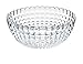 Guzzini Tiffany Collection Extra Large Serving Bowl, 169-Fluid Ounces, Transparent