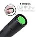 5 Modes XMLT6 LED 900 Lumen Bright Tactical Portable Waterproof Zoomable Adjustable Flashlight with Rechargeable 18650 Lithium Ion Battery Charger for Outdoors Home Emergency Gift-Giving (2-pack)
