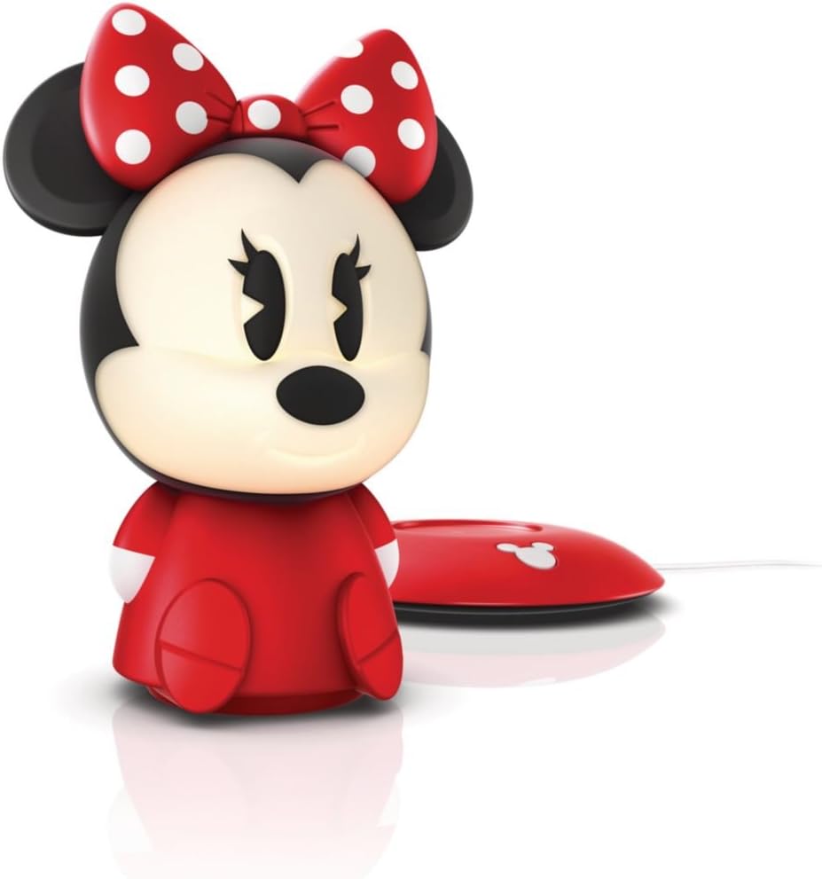 Philips Disney Minnie Mouse SoftPal Guided Night Light and Table Lamp 1 x 1 W Integrated LED