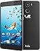 Kata C2 - 5.5-inch Super HD IPS Quad Core International Unlocked Smartphone Android 6.0 - Super Slim HD 1.3 GHz Dual Sim Card GSM 13MP Camera (Dark Grey)
