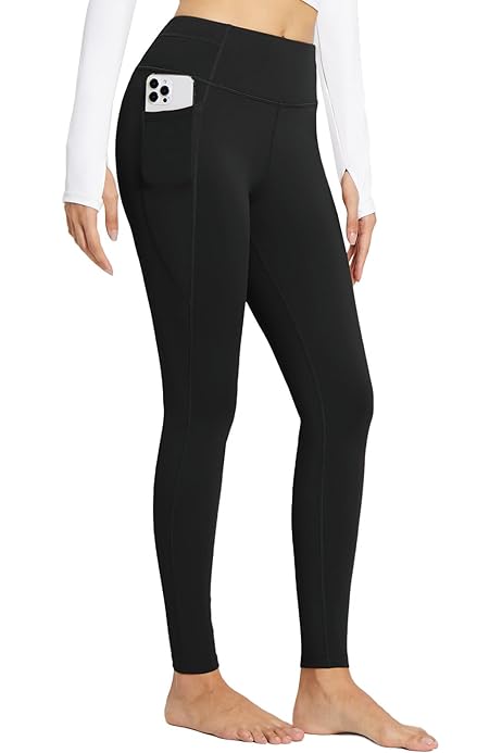 Leggins Térmicos Leggings Térmicos Para Mujer Cintura Alta Y