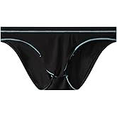 WINDAY Men's Briefs Modal Low Rise Bikini Briefs Soft Moisture Wicking Underwear